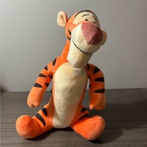 Disney‎ Tigger Plush - Vibrant Orange and Cream
